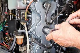 Boat engine repair