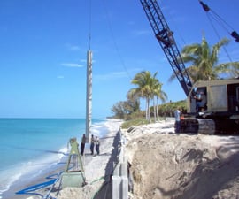 Concrete Seawall 