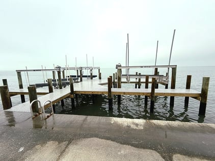 Rebuilt Boat Dock