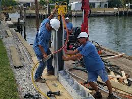 Seawall Construction by Precision Marine Construction