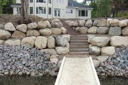 Stone erosion control